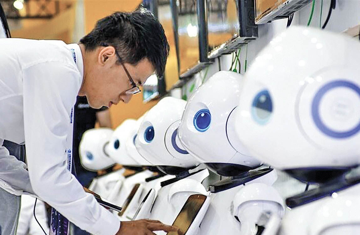 چین بزرگ‌ترین بازار جهانی روبات‌های صنعتی