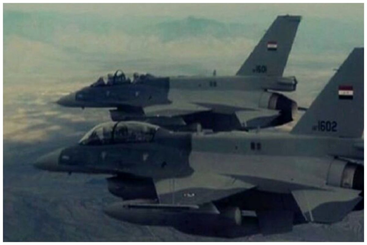حمله نیروی هوایی عراق به مخفیگاه‌های داعش+جزئیات
