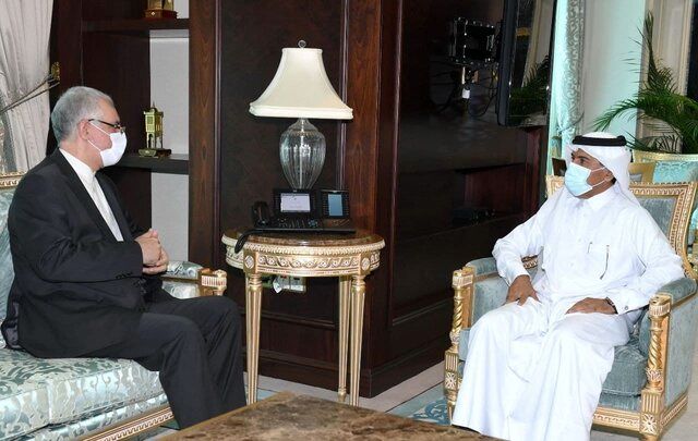 سفیر ایران با دبیرکل وزارت خارجه قطر دیدار کرد