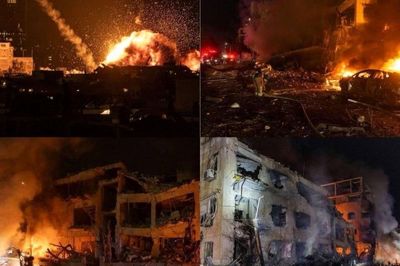 شنیده شدن صدای انفجار‌های مهیب در تل‌آویو