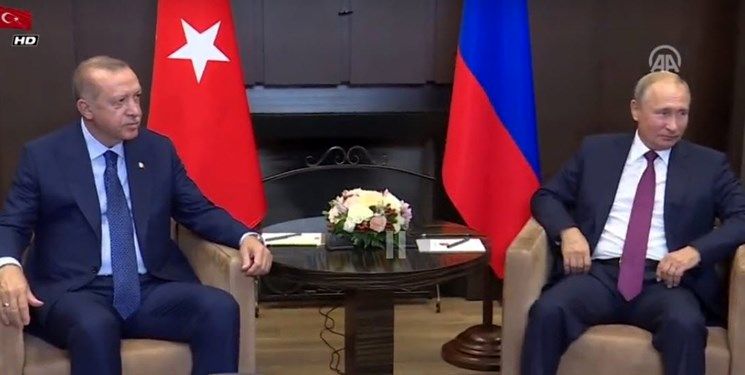 تماس تلفنی پوتین و اردوغان درباره نشست اخیر پیرامون قره‌باغ کوهستانی