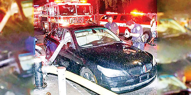 عاقبت توقف خودرو  جلوی شیر آب آتش‌نشانی