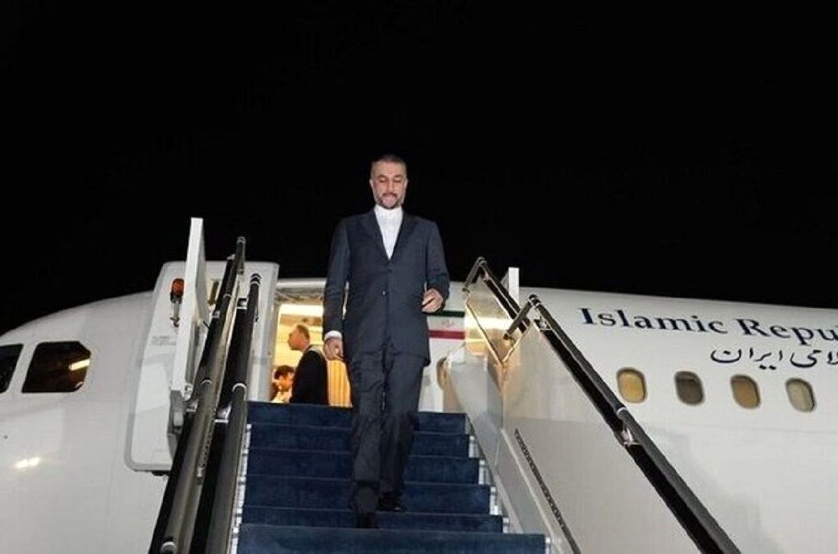  ورود وزیر خارجه ایران به مسقط