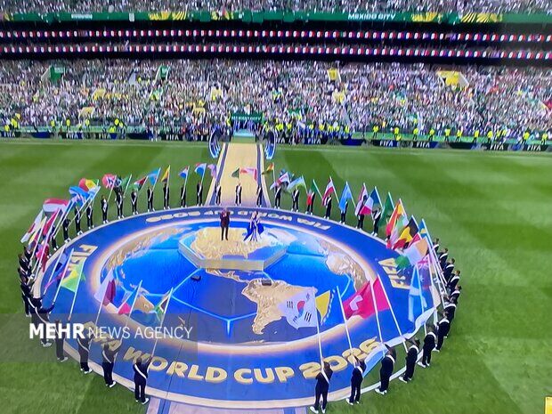 مهمان ویژه ایرانی دیدار افتتاحیه جام جهانی 2026 + عکس