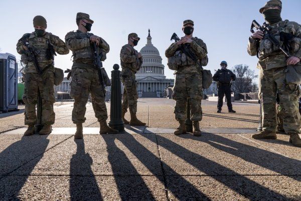 درخواست کمک رییس پلیس کنگره آمریکا از گارد ملی