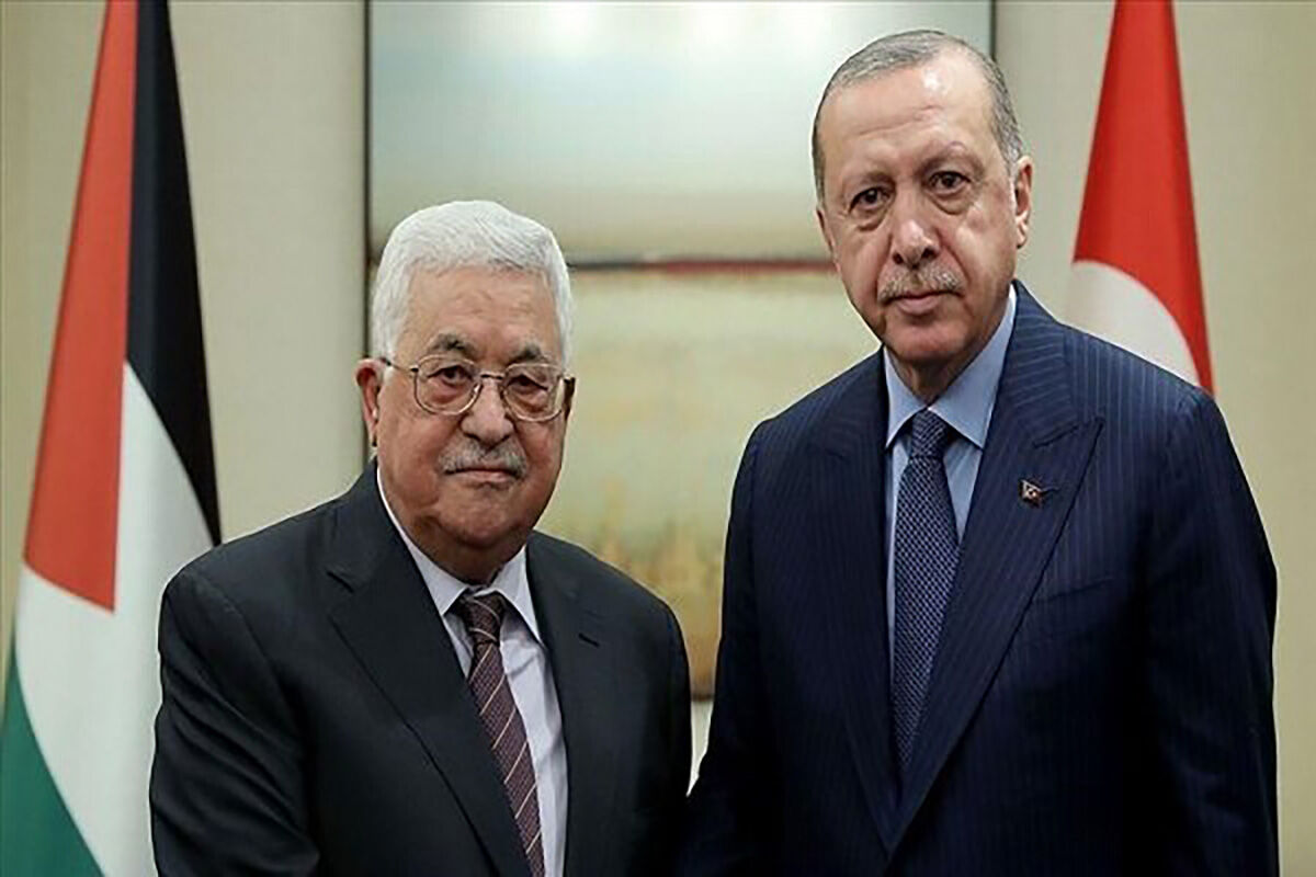 گفتگوی اردوغان با محمود عباس درباره تحولات غزه