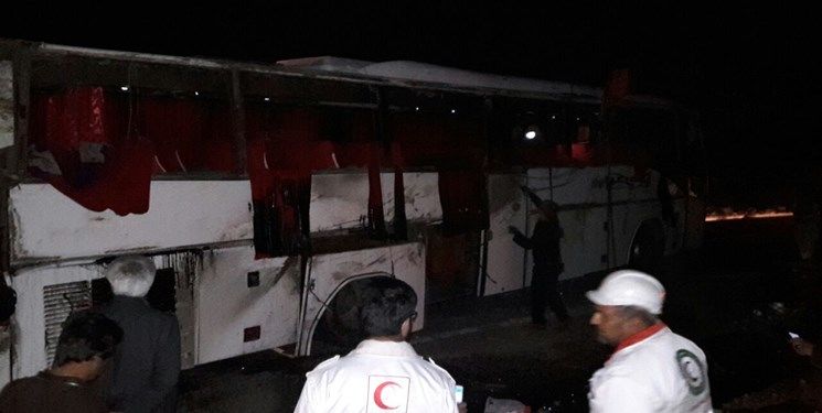 جزئیات حادثه تصادف اتوبوس و تریلر در جاده تهران