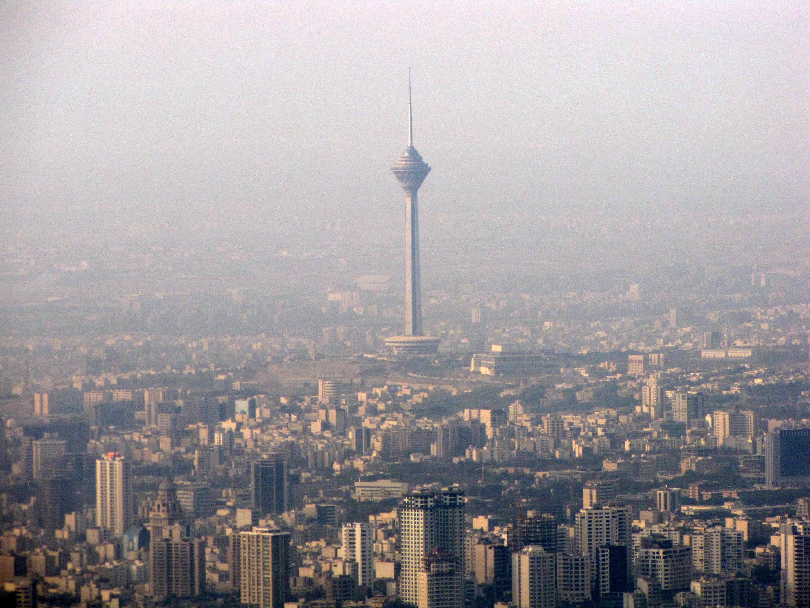هوای تهران آلوده شد