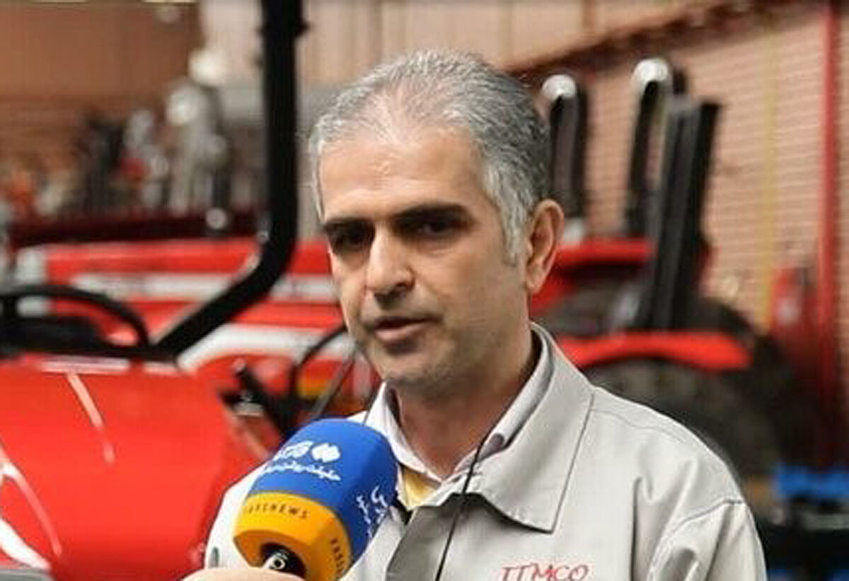 رونمایی از تراکتور شالیزاری در تراکتورسازی ایران