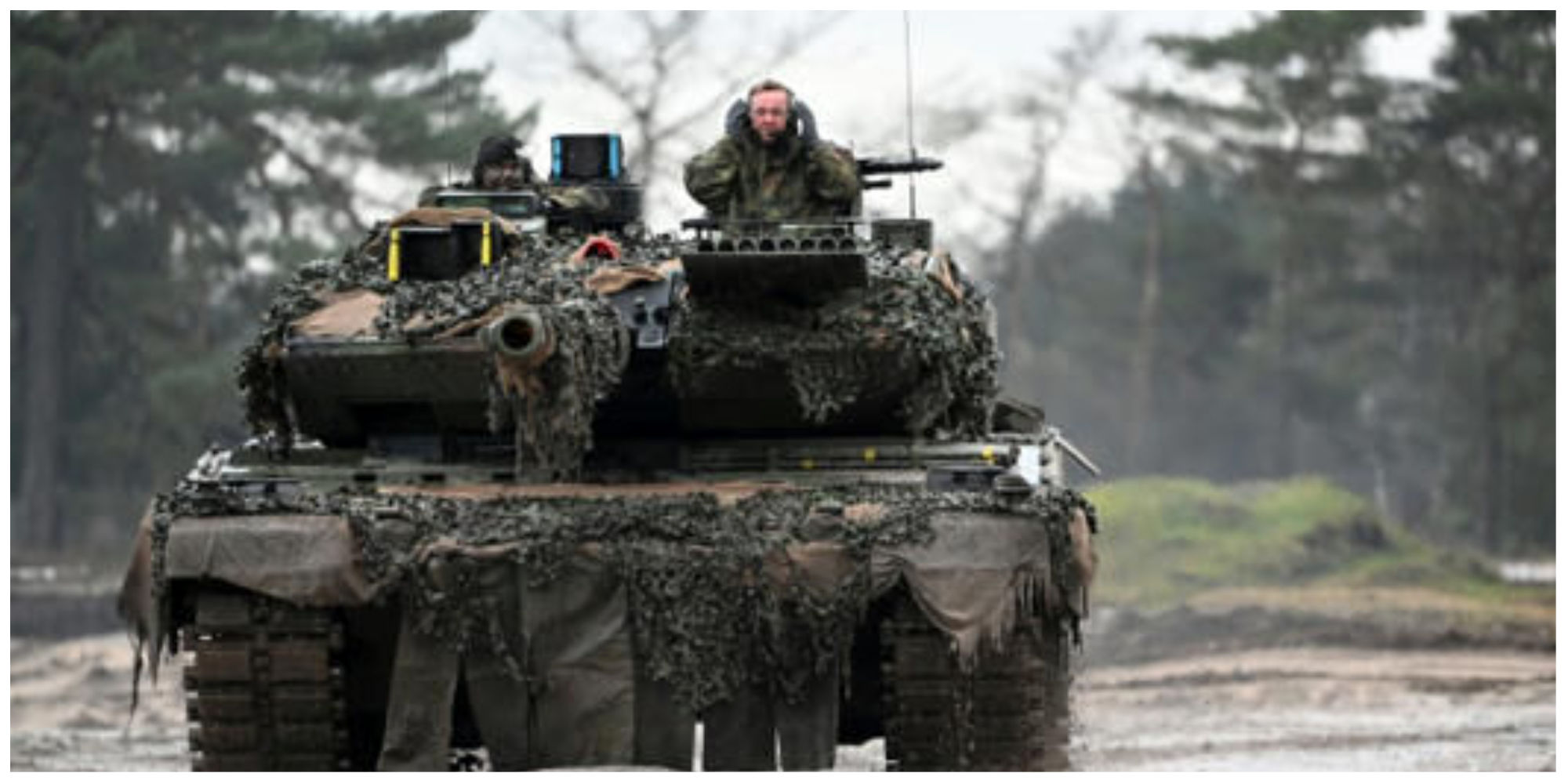 ارسال اولین گردان از تانک‌های لئوپارد به اوکراین
