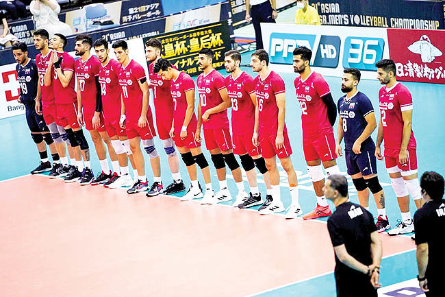  والیبال ایران دوباره بر بام آسیا ایستاد