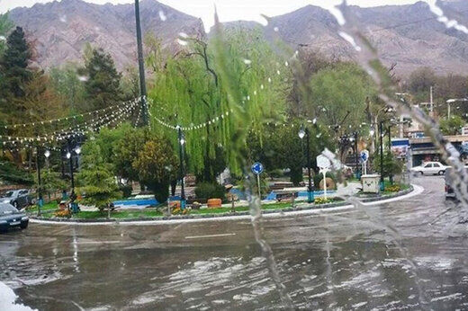 پیش بینی رگبار باران در پنج استان کشور