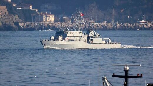 ممانعت ترکیه از ورود کشتی‌های جنگی به دریای سیاه+جزئیات