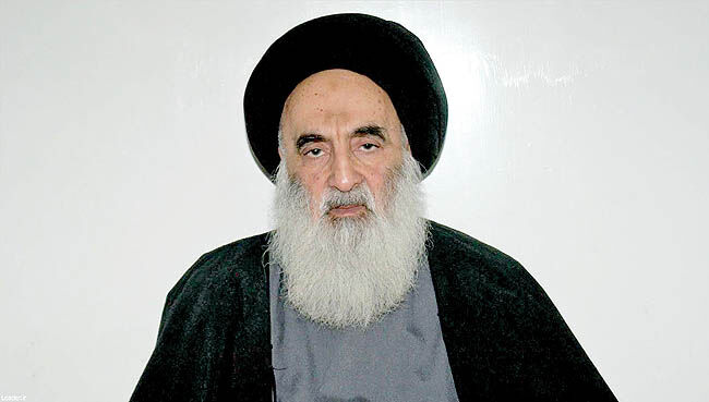 آیت‌الله سیستانی به رهبر معظم انقلاب اسلامی تسلیت گفت