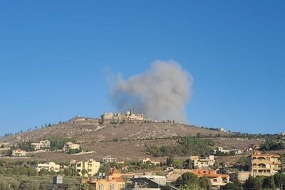 حمله هوایی اسرائیل به جنوب لبنان 
