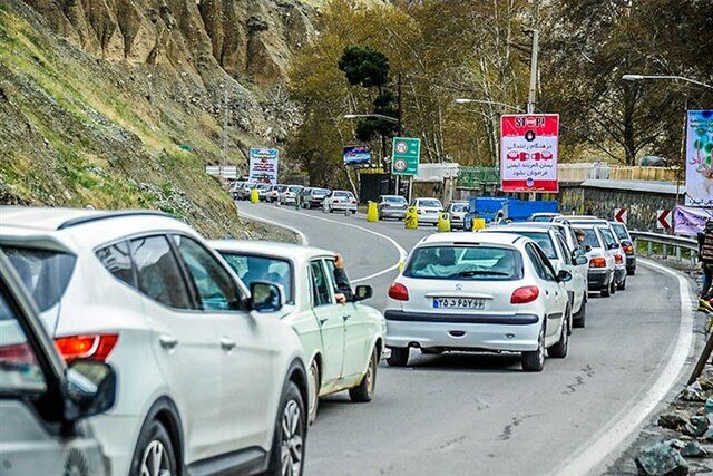 تازه ترین وضعیت ترافیکی جاده های کشور