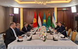 دیدار و گفتگوی دیپلمات‌های ایران و قزاقستان
