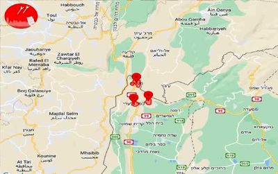 حملات فسفری اسرائیل به جنوب لبنان 2