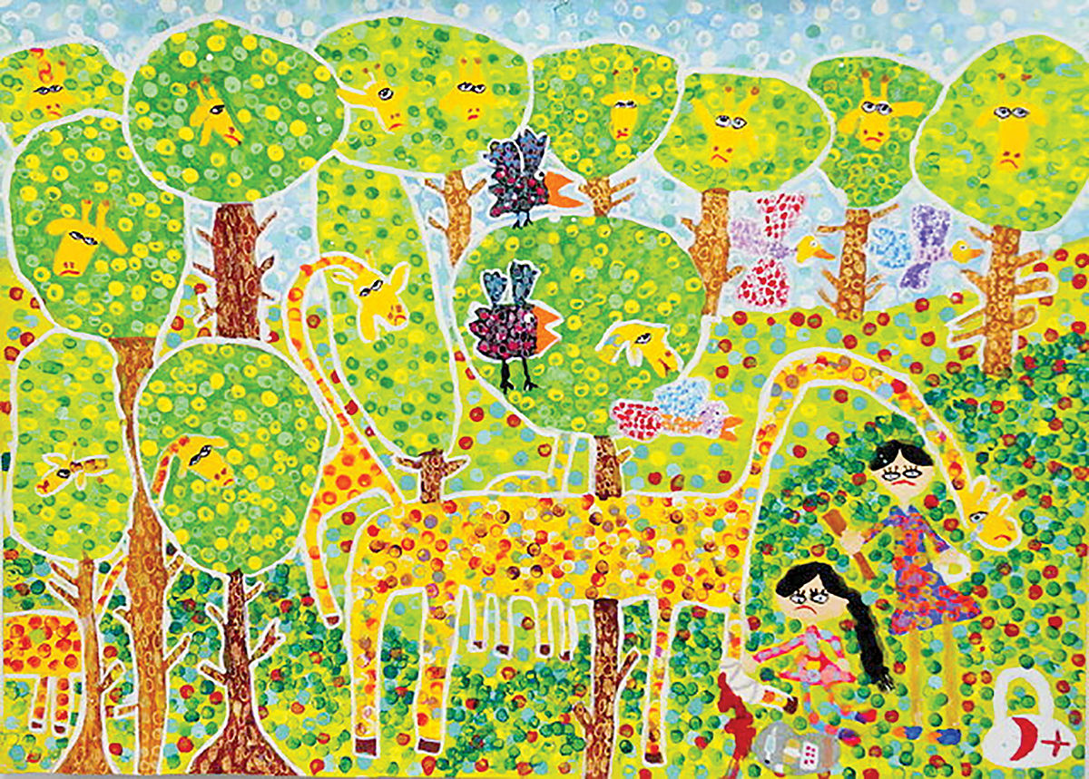 موفقیت کودکان نقاش ایرانی در ژاپن