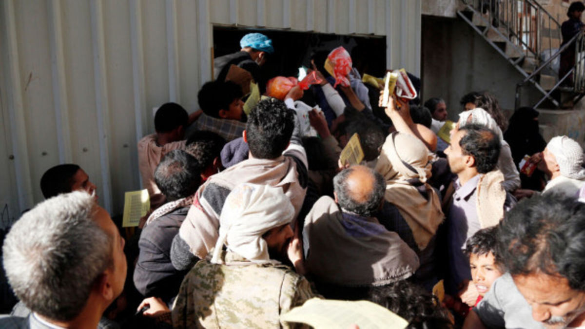 کشته شدن 90 نفر در جریان یک مراسم خیریه در یمن