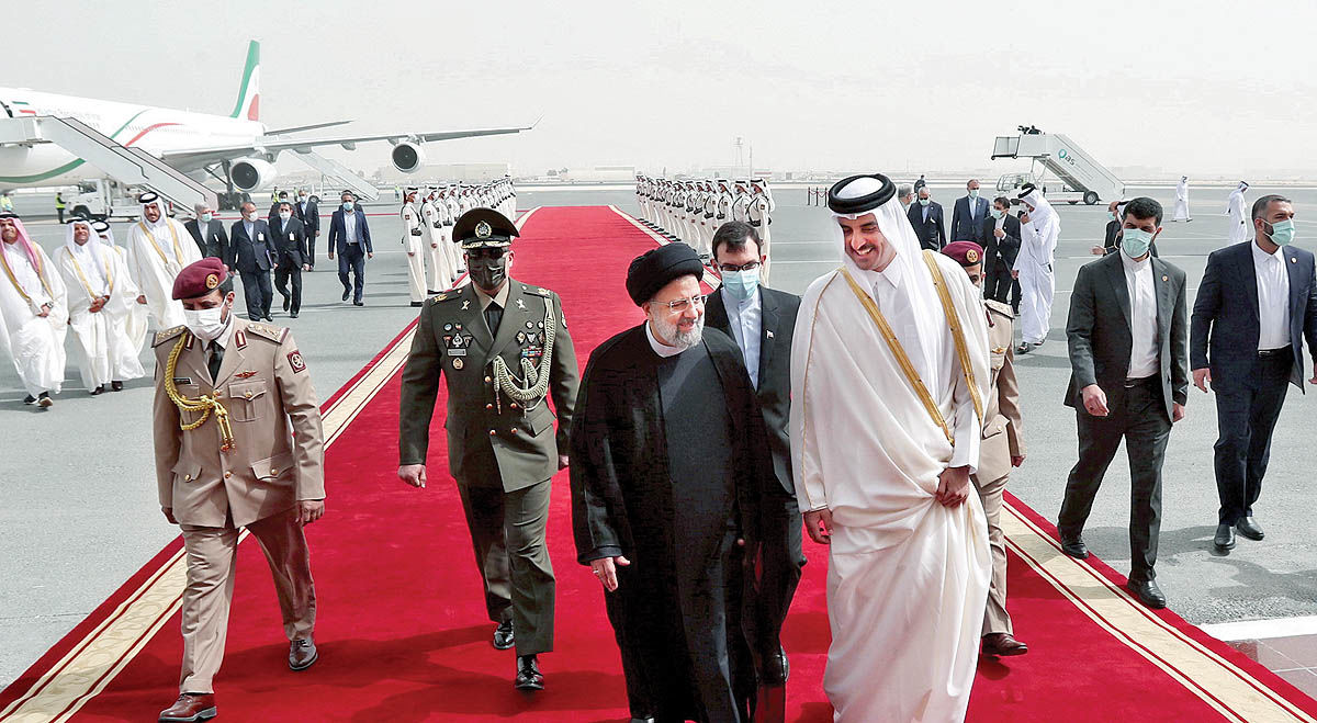 تاکید رییس جمهور بر ارتقا سطح روابط تهران و دوحه در نشست مشترک هیات‌های عالی‌رتبه ایران و قطر