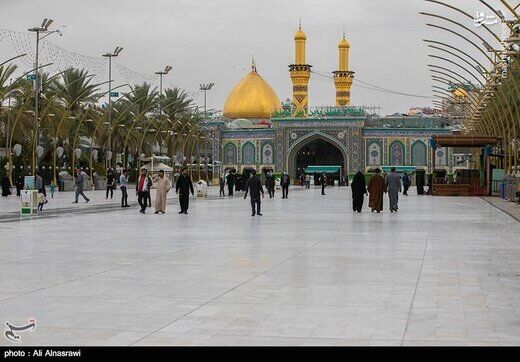 اجتماع هزاران ایرانی در کربلا برای اربعین حسینی