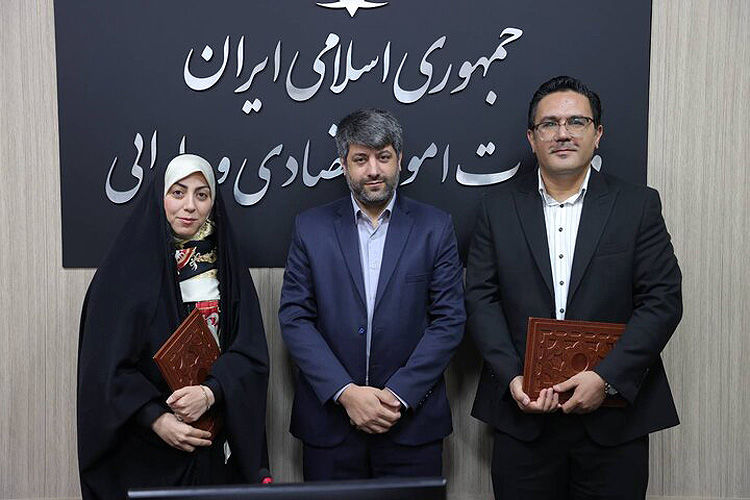 آیین معارفه سرپرست دفتر سیاستگذاری و مدلسازی اقتصادی برگزار شد