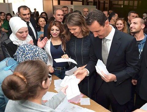 اعلام نامزدی رسمی بشار اسد برای انتخابات ریاست جمهوری