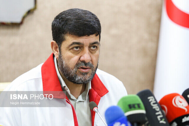 آماده باش هلال‌احمر در مراسم تشییع پیکر شهدای خدمت