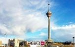 لحظه اصابت صاعقه به برج میلاد تهران + فیلم