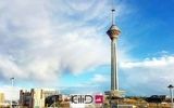 لحظه اصابت صاعقه به برج میلاد تهران + فیلم