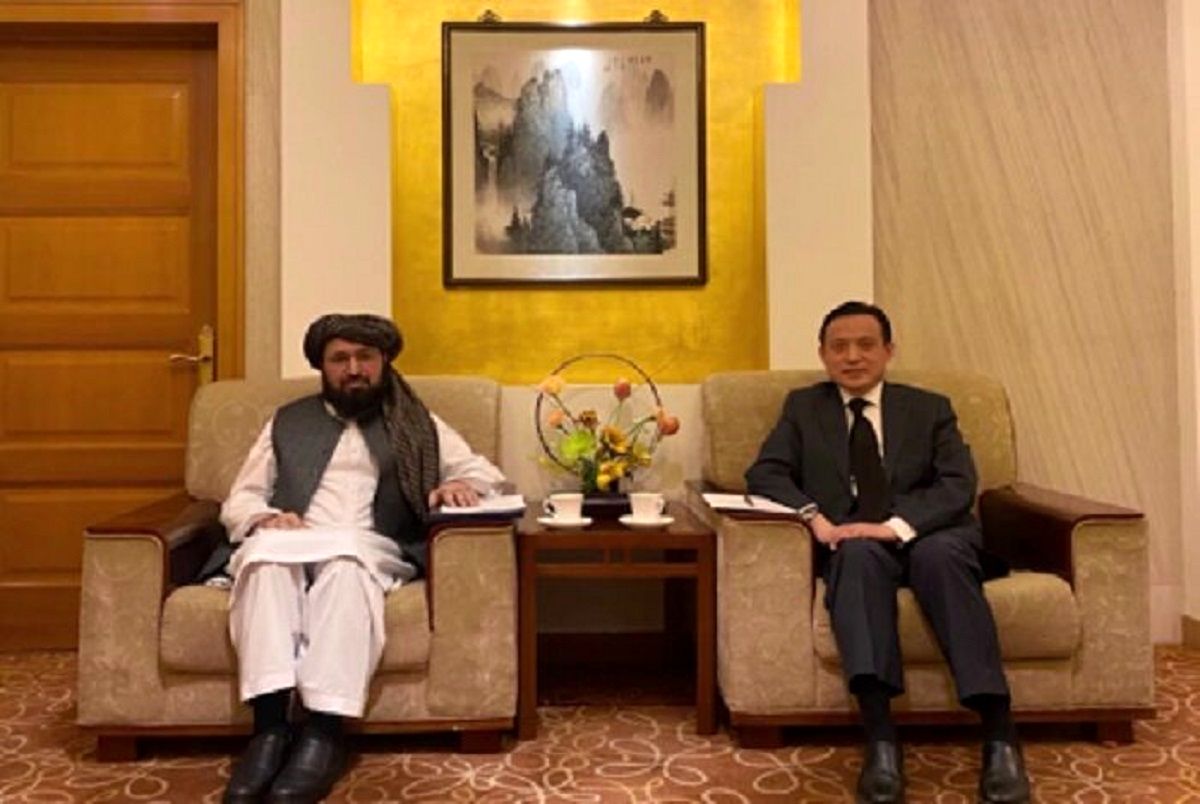 دیدار معاون بخش آسیایی وزارت چین با سفیر طالبان 