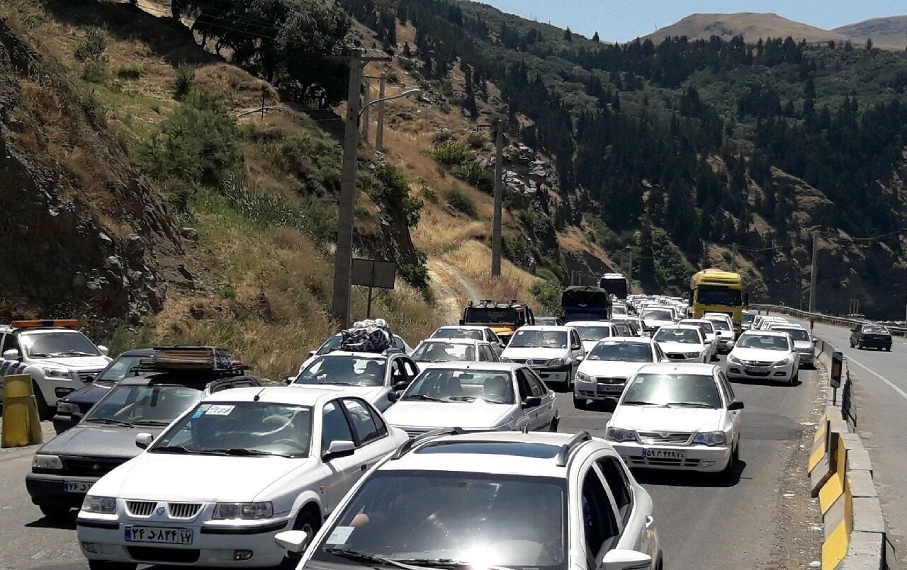 آخرین وضعیت ترافیکی جاده چالوس