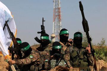 رونمایی از راکت بومی و جدید حماس+عکس