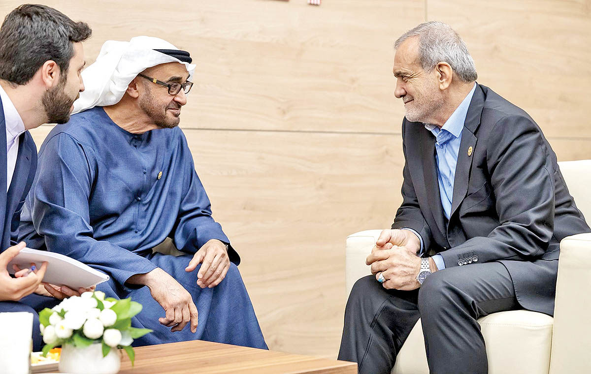 ایران و شیوخ بر مدار آرامش