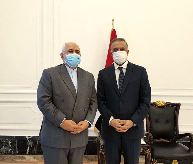 ظریف با نخست وزیر عراق دیدار کرد