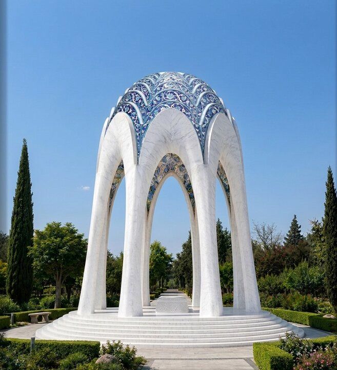 رونمایی از طرح آرامگاه محمود فرشچیان
