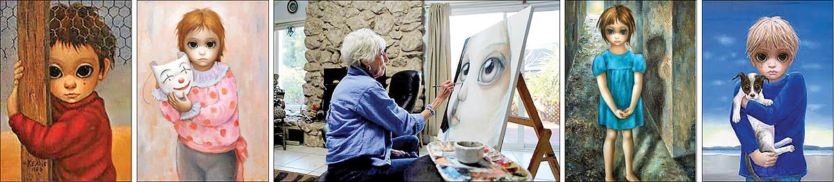 درگذشت نقاش چشم‌های درشت در 94سالگی