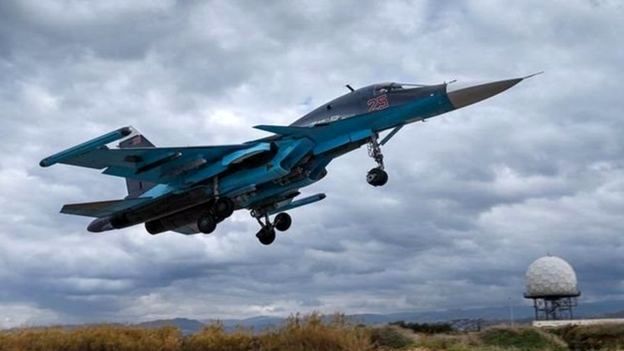 حملات متعدد روسیه به مواضع داعش در سوریه طی۲۴ ساعت گذشته