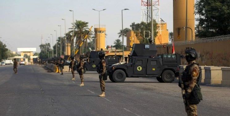 سفارت آمریکا در بغداد به حالت آماده‌باش درآمد