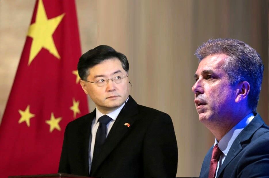 گفت‌وگوی وزیر خارجه اسرائیل با همتای چینی / تکرار اتهامات واهی علیه ایران