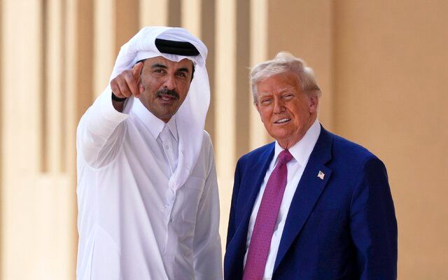 دیدار قریب الوقوع ترامپ با شیخ تمیم در هواپیما / ماجرا چیست؟