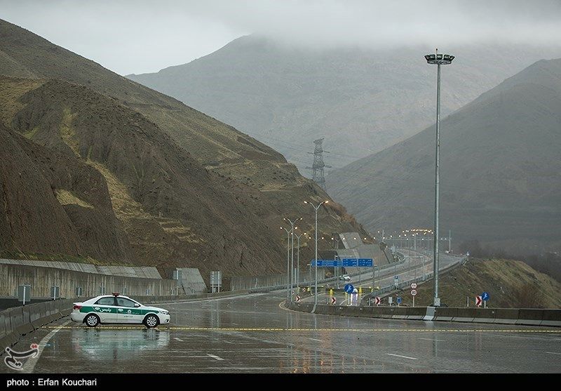 آزادراه تهران-شمال بازگشایی شد