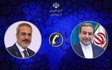 عراقچی: همزمانی درخواست مذاکره و اعزام نیرو نشانه تناقض در رفتار آمریکا است/ تاکید فیدان بر تعهد این کشور بر تلاش جهت کمک به توقف جنگ