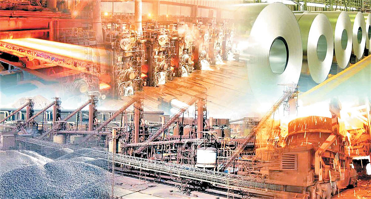 افزایش تولید و صادرات فولاد در بازار آرام