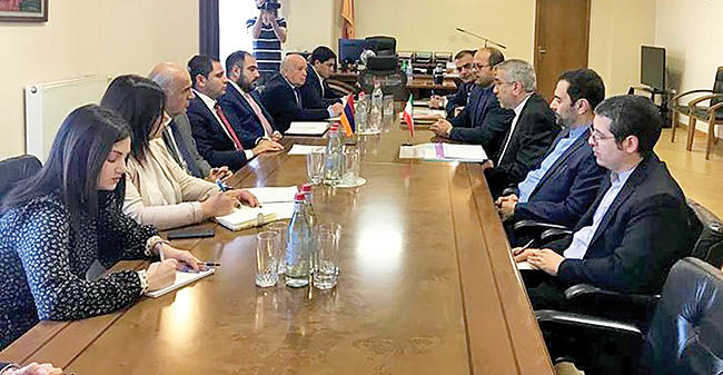 تقویت تعاملات اقتصادی ایران و ارمنستان 