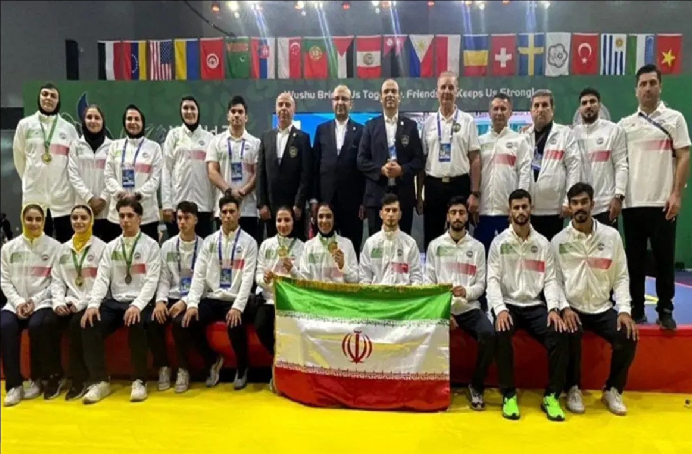 تاریخ‌سازی تیم ملی ووشو با 10 مدال / نایب قهرمانی جهان برای کاروان ایران