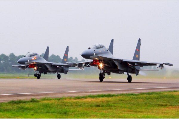 بیانیه تایوان درباره پرواز جنگنده های چینی در اطراف این جزیره