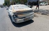 انفجار چند قوطی اسپری، ۲ خودرو را به آتش کشید
