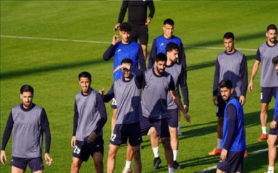 یادبود شهدای ایران مقابل چشم رئیس فیفا + فیلم